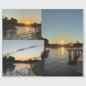 Sonnenuntergänge in Florida Geschenkpapier (Flach)