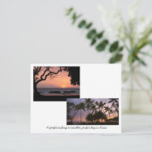 Sonnenuntergänge in Kona Postkarte (Stehend Vorderseite)