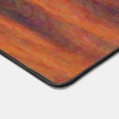 Sonnenuntergänge in Wolken Abstrakte Art Desk Mat Schreibtischunterlage (Ecke)