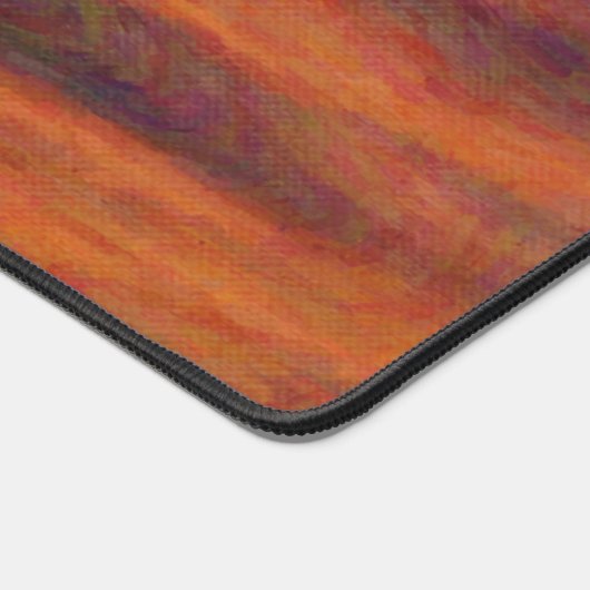 Sonnenuntergänge in Wolken Abstrakte Art Desk Mat Schreibtischunterlage (Ecke)
