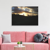 Sonnenuntergänge Leinwanddruck (Insitu (Wohnzimmer))