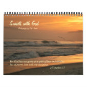 Sonnenuntergänge mit Gott Kalender (Titelbild)