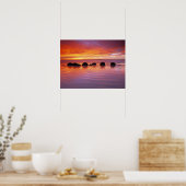 Sonnenuntergänge Poster (Küche)
