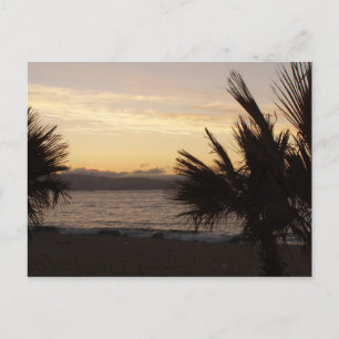 Sonnenuntergänge Postkarte