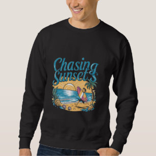 Sonnenuntergänge suchen - BeachFun-Kleidung Sweatshirt
