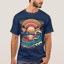 Sonnenuntergänge und Berge T-Shirt