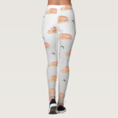 Sonnenuntergänge und Möwen Leggings (Rückseite)