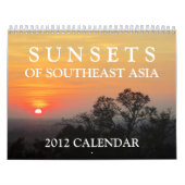 Sonnenuntergänge von Kalender Südostasiens 2012 (Titelbild)