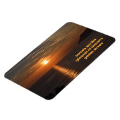 Sonnenuntergänge wie die Lichter der goldenen Stra Magnet (Linke Seite)