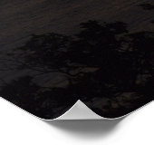 Sonnenuntergänge wie die Lichter der goldenen Stra Poster (Ecke)