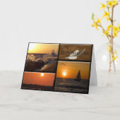 Sonnenuntergänge zum Vater Karte (Gelbe Blume)