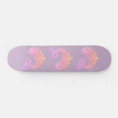Sonnenuntergangfische Skateboard (Horizontal)