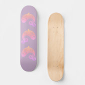 Sonnenuntergangfische Skateboard (Vorderseite)