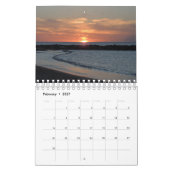 Sonnenuntergangkalender Kalender (Feb 2027)