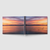 Sonnenuntergangs-Foto Individuelles Landhaus oder  Gästebuch (Voll)