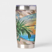 Sonnenuntergangs-Glühen, Sip & Flow 1557 Thermobecher (Vorderseite)
