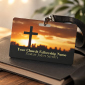 Sonnenuntergangs-Kreuz2 Kirchenpastor  Ausweis