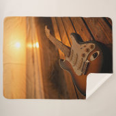 Sonnenuntergangs-Melodie Sherpadecke (Vorderseite (Horizontal))