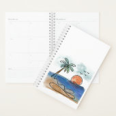 Sonnenuntergangs-Notizbuch Planer (Anzeige)