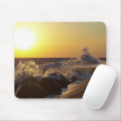 Sonnenuntergangs Pier Mousepad (Mit Mouse)