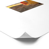 Sonnenuntergangs-Porträt Poster (Ecke)