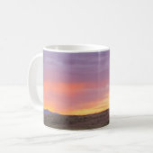 Sonnenuntergangs-Reit-Tasse Kaffeetasse (Vorderseite Links)