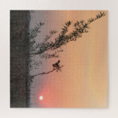 Sonnenuntergangs-Sass-Puzzle Puzzle (Horizontal)