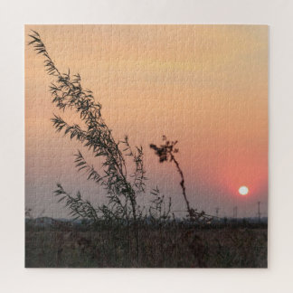 Sonnenuntergangs-Sass-Puzzle Puzzle