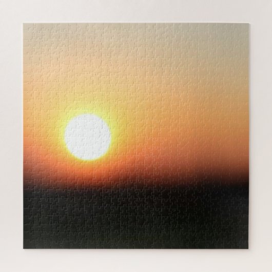 Sonnenuntergangs-Schlieren-Puzzle Puzzle (Vertikal)