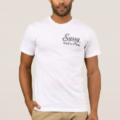 Sonnenuntergangs-Sirene & Schatten T-Shirt (Vorderseite)
