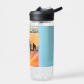 Sonnenuntergangs-Spitze Trinkflasche (Links)