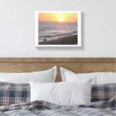 Sonnenuntergangs-Surfer Leinwanddruck (Insitu (Schlafzimmer))