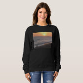 Sonnenuntergangs-Surfer Sweatshirt (Vorne ganz)