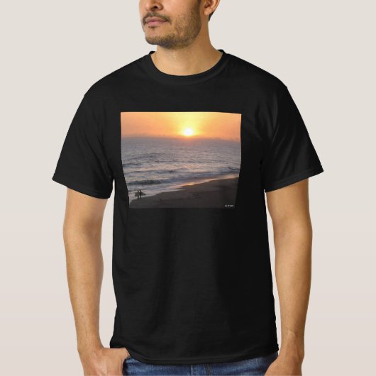 Sonnenuntergangs-Surfer T-Shirt (Vorderseite)