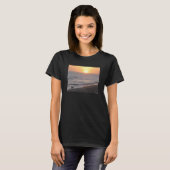 Sonnenuntergangs-Surfer T-Shirt (Vorne ganz)