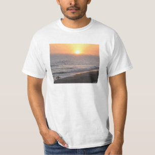 Sonnenuntergangs-Surfer T-Shirt