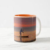 Sonnenuntergangs-Szene Kaffeetasse (VorderseiteRechts)