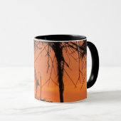 Sonnenuntergangs-Tasse Tasse (VorderseiteRechts)