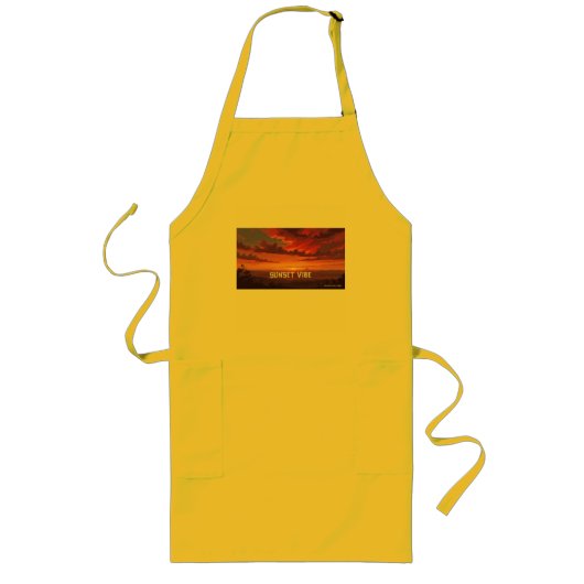 SONNENUNTERGANGS-VIBE LANGE SCHÜRZE (Vorne)