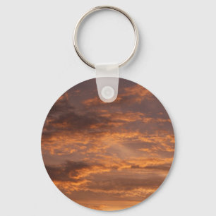 Sonnenuntergangs Wolken I Farbiger Himmel Fotograf Schlüsselanhänger