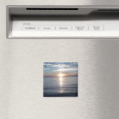 Sonnenuntergangsbild im Kühlschrank-Magnet Magnet (In Situ (Geschirrspüler))