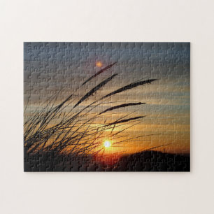 Sonnenuntergangsbild Puzzle