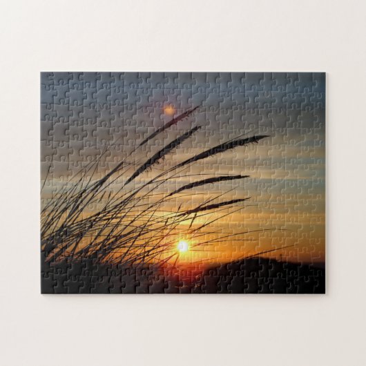 Sonnenuntergangsbild Puzzle (Horizontal)