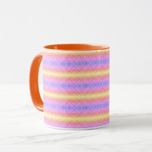 Sonnenuntergangsfarben 2 tasse (Vorderseite Links)