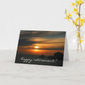 Sonnenuntergangsfarben Karte (Gelbe Blume)