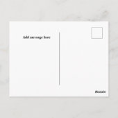 Sonnenuntergangsfotografie des Vaters Postkarte (Rückseite)