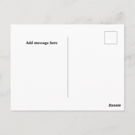 Sonnenuntergangsfotografie des Vaters Postkarte (Rückseite)