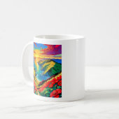 Sonnenuntergangsglück Kaffeetasse (Vorderseite Links)