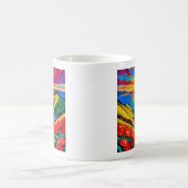 Sonnenuntergangsglück Kaffeetasse (Mittel)