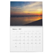 Sonnenuntergangskalender Kalender (Feb 2027)